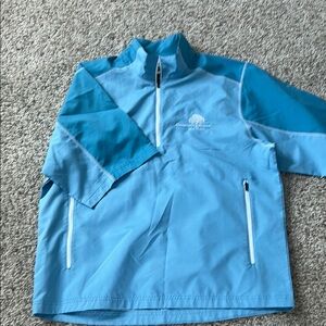 Footjoy Teal Embroidered Pullover